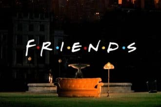 il divano del central perk di friends